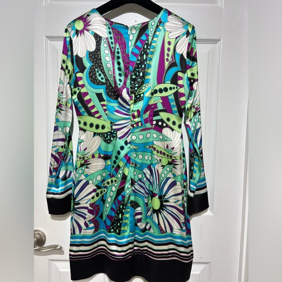 Cache Silk Dress Size 4 - Picture 4 of 9